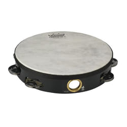 REMO Fiberskyn Tambour Tambourin Noir