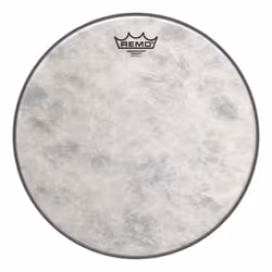 REMO Ambassador, Grosse caisse, Tapis de tambour, Gris, Simili-cuir, 1 pièce(s), 355,6 mm