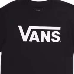 Vans Classic Tee-shirt Encolure torsadée Manche courte Coton
