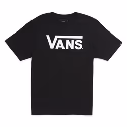 Vans Classic, Tee-shirt, Enfant, Mâle, Noir, Blanc, L, SML