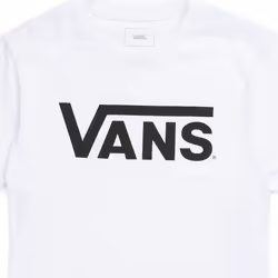Vans Classic Tee-shirt Encolure torsadée Manche courte Coton