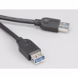 Akasa USB 3.0 cable Ext, 1,5 m, Mâle/Femelle, Noir