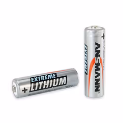 Ansmann Mignon AA/FR6, Batterie à usage unique, Alcaline, 1,5 V, 2 pièce(s), Argent, AA/FR6