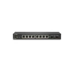 SonicWall SWS12-8 Géré L2 Gigabit Ethernet (10/100/1000) Noir
