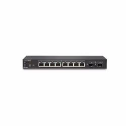 SonicWall SWS12-8POE, Géré, L2, Gigabit Ethernet (10/100/1000), Connexion Ethernet, supportant l'alimentation via ce port (Po ...