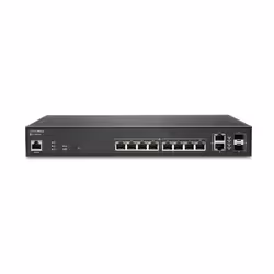SonicWall SWS12-10FPOE, Géré, L2, Gigabit Ethernet (10/100/1000), Connexion Ethernet, supportant l'alimentation via ce port ( ...