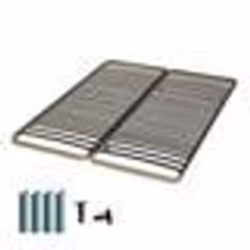 Sommier à lattes + pieds 80x200 Theta - 24 lattes bois - Fabrication française