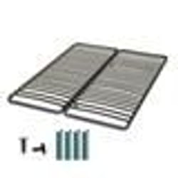 Sommier à lattes + pieds 2x80x200 Epsilon - 40 lattes bois - Fabrication française