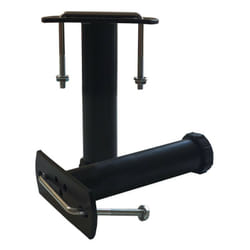 Ebac Literie - 2 pieds de liaison métal h 14 à 25 cm pour sommier métal