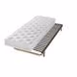 Matelas et sommier 90x190 Mousse - Montana - Soutien medium - Fabriqué en France