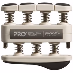 Prohands PRO Extra Heavy, Gris, Noir, Blanc, Appareil pour la musculation des mains