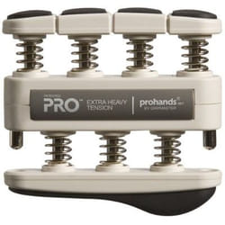 Prohands PRO Extra Heavy Gris, Noir, Blanc Appareil pour la musculation des mains