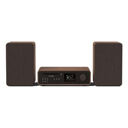Pure 252807 ensemble audio pour la maison Système micro audio domestique 50 W Noir, Noyer