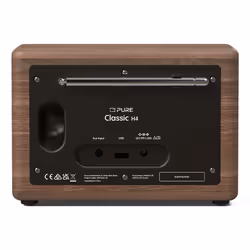 Pure Classic H4 Portable Numérique Noir, Bois - Vue supplémentaire 4