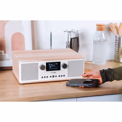 Pure Classic C-D6 Portable Numérique Chêne, Blanc - Vue supplémentaire 6