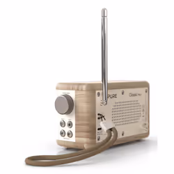 Pure DAB+ Radio Classic Mini Portable Numérique Crème, Bois - Vue supplémentaire 4