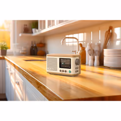 Pure DAB+ Radio Classic Mini Portable Numérique Crème, Bois - Vue supplémentaire 5