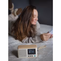 Pure DAB+ Radio Classic Mini Portable Numérique Crème, Bois - Vue supplémentaire 7