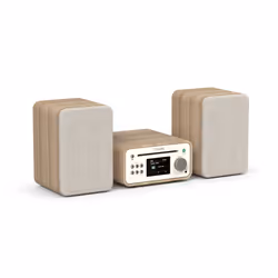 Pure Classic Stereo Mini Système micro audio domestique 40 W Chêne, Blanc - Vue supplémentaire 2