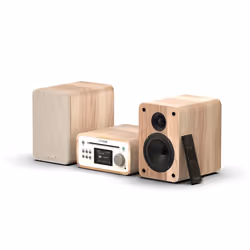 Pure Classic Stereo Mini Système micro audio domestique 40 W Chêne, Blanc - Vue supplémentaire 3