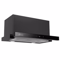 Hotte à déflecteur plat - GURARI - CH 3003C - 60 cm - Noir - 1000 m³/h
