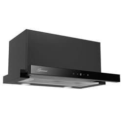 Hotte à déflecteur plat - GURARI - CH 3003C - 60 cm - Noir - 1000 m³/h