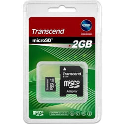 Transcend TS2GUSD mémoire flash 2 Go MicroSD NAND
