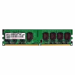 Transcend JM667QLU-1G, 1 Go, DDR2