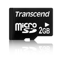 Transcend TS2GUSDC mémoire flash 2 Go MicroSD NAND