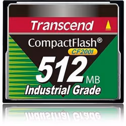 Transcend TS512MCF200I, 0,5 Go, CompactFlash
