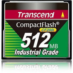 Transcend TS512MCF200I mémoire flash 0,5 Go CompactFlash