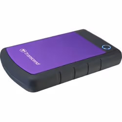 Transcend StoreJet TS1TSJ25H3P, 1 To, 2.5", 3.2 Gen 1 (3.1 Gen 1), 5400 tr/min, Noir, Violet
