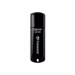 Transcend JetFlash 350, 32 Go, USB Type-A, 2.0, Casquette, 8,5 g, Noir