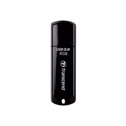 Transcend JetFlash elite JetFlash 350, 4 Go, USB Type-A, 2.0, Casquette, 8,5 g, Noir