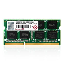 Transcend 2GB DDR3 module de mémoire 2 Go 1 x 8 Go 1600 MHz
