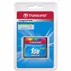 Transcend CompactFlash Card 1000x 64GB, 64 Go, CompactFlash, MLC, 160 Mo/s, 120 Mo/s, Noir