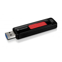 Transcend JetFlash elite JetFlash 760, 128GB lecteur USB flash 128 Go USB Type-A 3.2 Gen 1 (3.1 Gen 1) Noir, Rouge