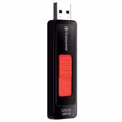 Transcend JetFlash elite JetFlash 760, 128GB lecteur USB flash 128 Go USB Type-A 3.2 Gen 1 (3.1 Gen 1) Noir, Rouge