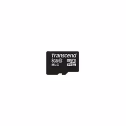 Transcend 8GB microSDHC, 8 Go, MicroSDHC, Classe 10, MLC, 20 Mo/s, 16 Mo/s