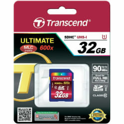Transcend 8GB SDHC Class 10 UHS-I 8 Go NAND Classe 10