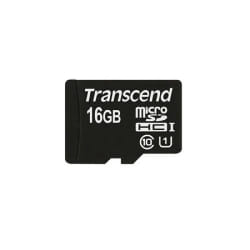 Transcend 16GB microSDHC Class 10 UHS-I 16 Go MLC Classe 10