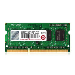 Transcend 4GB DDR3-1600 module de mémoire 4 Go 1 x 8 Go 1600 MHz