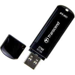 Transcend JetFlash 750, 16GB lecteur USB flash 16 Go USB Type-A 3.2 Gen 1 (3.1 Gen 1) Noir