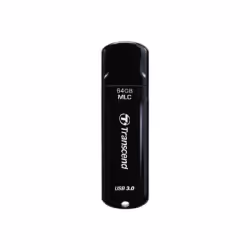 Transcend JetFlash 750, 64GB, 64 Go, USB Type-A, 3.2 Gen 1 (3.1 Gen 1), Casquette, 10,3 g, Noir