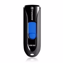Transcend JetFlash 790 128GB, 128 Go, USB Type-A, 3.2 Gen 1 (3.1 Gen 1), Slide, 4,9 g, Noir, Bleu