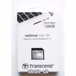 Transcend JetDrive Lite 130 128GB, 128 Go, 95 Mo/s, 55 Mo/s, Résistant à la poussière, Résistant aux chocs, Résistant à l’eau ...
