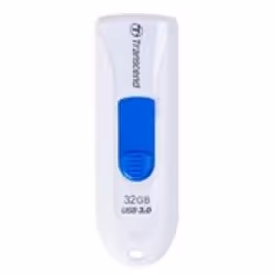 Transcend JetFlash 790 32GB, 32 Go, USB Type-A, 3.2 Gen 1 (3.1 Gen 1), Slide, 4,9 g, Blanc