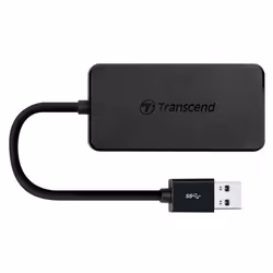 Transcend HUB2, USB 3.2 Gen 1 (3.1 Gen 1) Type-A, Noir, CE/FCC/BSMI/KC/RCM/EAC, USB, 5 V, 0.9 A