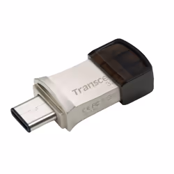 Transcend JetFlash 890 32 GB lecteur USB flash 32 Go USB Type-A / USB Type-C 3.2 Gen 1 (3.1 Gen 1) Noir, Argent - Vue supplémentaire 4