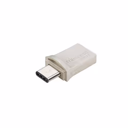 Transcend JetFlash 890 64GB lecteur USB flash 64 Go USB Type-A / USB Type-C 3.2 Gen 1 (3.1 Gen 1) Noir, Argent